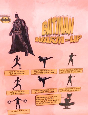 Bat Man Warm Up